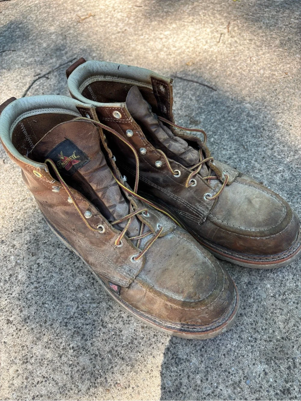 Men's Thorogood Steel Toe Boots